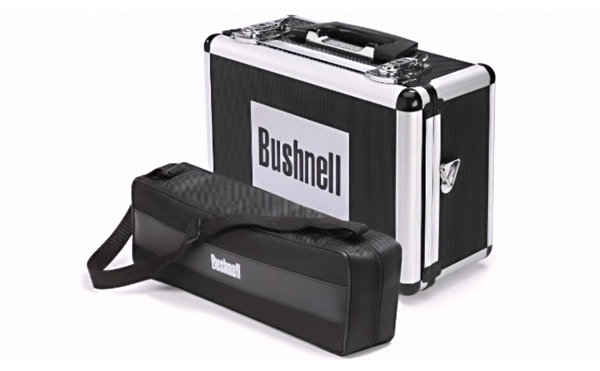 アルミフレームハードケース、携帯用ソフトケース付属