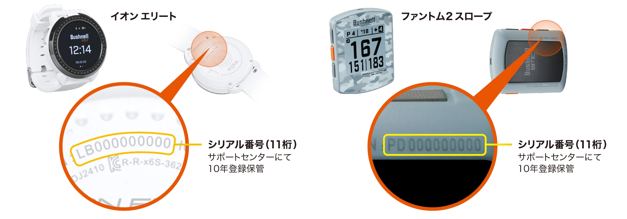 ご購入前の注意点｜Bushnell ブッシュネル