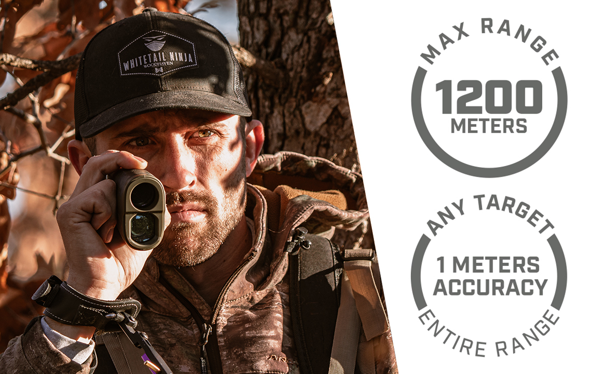 測定可能距離最大1200メートル